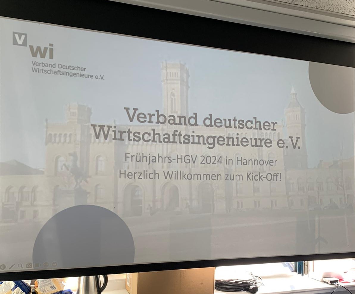 Kick-Off-Meeting für die Frühjahrs HGV in Hannover